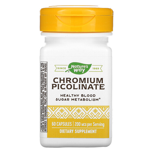Nature's Way Chromium Picolinate 200 mcg 60 Capsules 2 Mua Nature's Way Chromium Picolinated 200 mcg 60 viên giảm giá rẻ Hà nội TPHCM