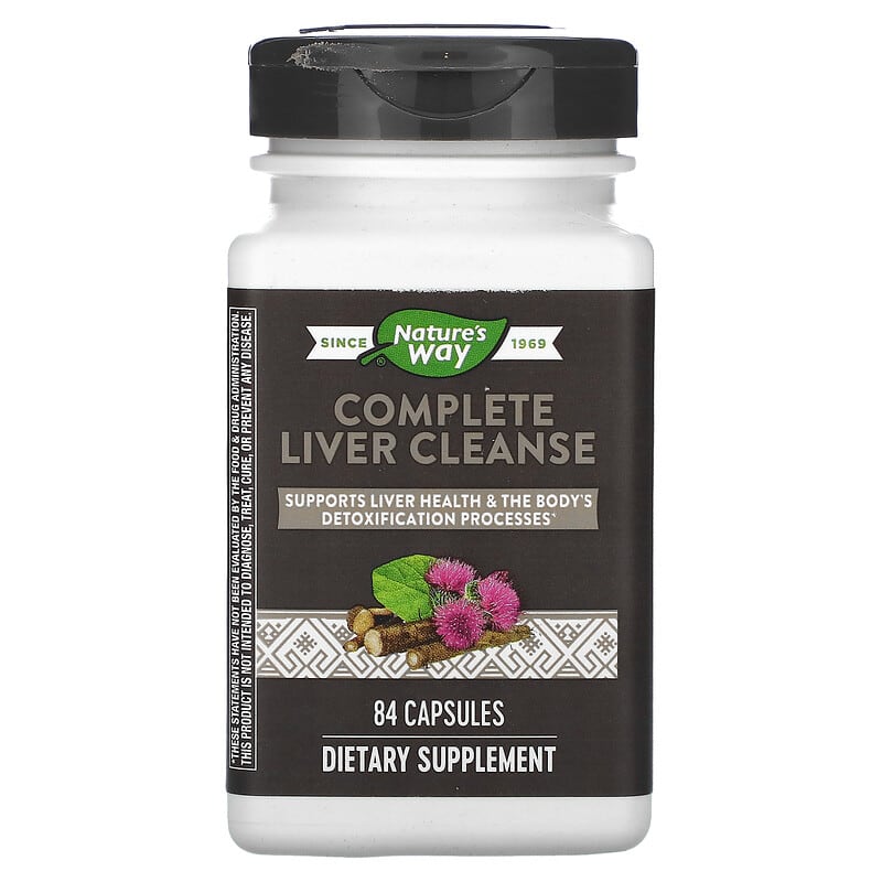 Nature's Way Complete Liver Cleanse 84 Capsules 3 Nature's Way Complete Liver Cleanse 84 Capsules 763948013159