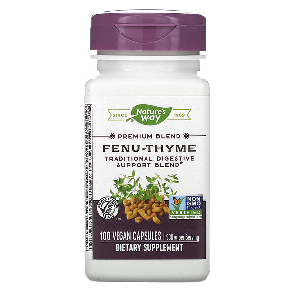 Mua Nature's Way Fenu-Thyme 450 mg 100 Vegan viên giảm giá rẻ Hà nội TPHCM