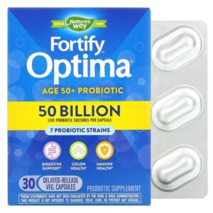 Mua Nature's Way Fortify Optima Probiotic Adult 50+ 50 Billion 30 Delayed Release Veg viên giảm giá rẻ Hà nội TPHCM