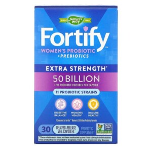 Mua Nature's Way Fortify Women's Probiotic + Prebiotics Extra Strength 50 Billion 30 Delayed-Release Veg. viên giảm giá rẻ Hà nội TPHCM