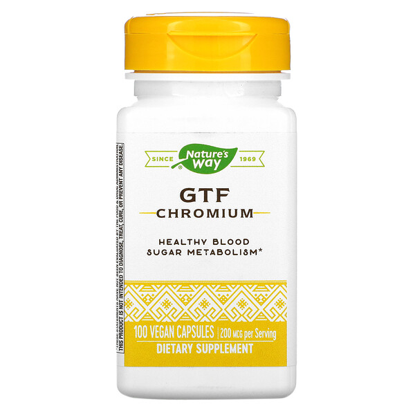 Mua Nature's Way GTF Chromium 200 mcg 100 Vegan viên giảm giá rẻ Hà nội TPHCM
