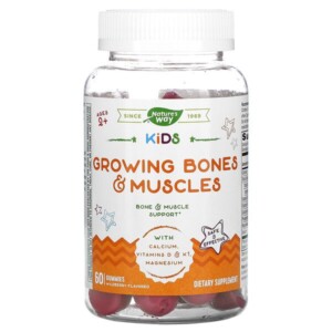 Mua Nature's Way Kids Growing Bones & Muscles Ages 2 + Wildberry 60 Gummies giảm giá rẻ Hà nội TPHCM