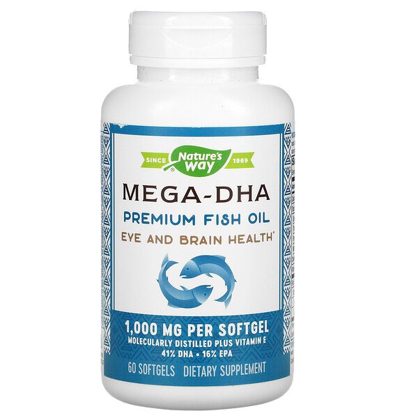 Mua Nature's Way Mega-DHA Premium Fish Oil 1
