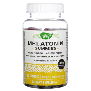 Mua Nature's Way Melatonin Gummies Strawberry 2.5 mg 120 Gummies giảm giá rẻ Hà nội TPHCM
