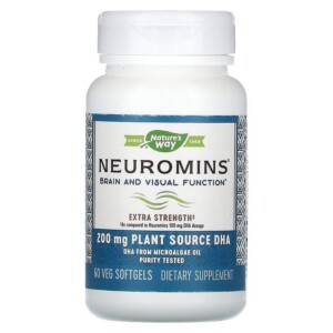 Nature's Way Neuromins 200 mg 60 Veg Softgels 033674154397
