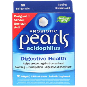 Mua Nature's Way Probiotic Pearls Acidophilus 90 Softgels giảm giá rẻ Hà nội TPHCM