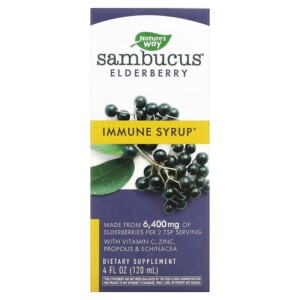 Nature's Way Sambucus Immune Syrup 4 fl oz (120 ml) 033674069745