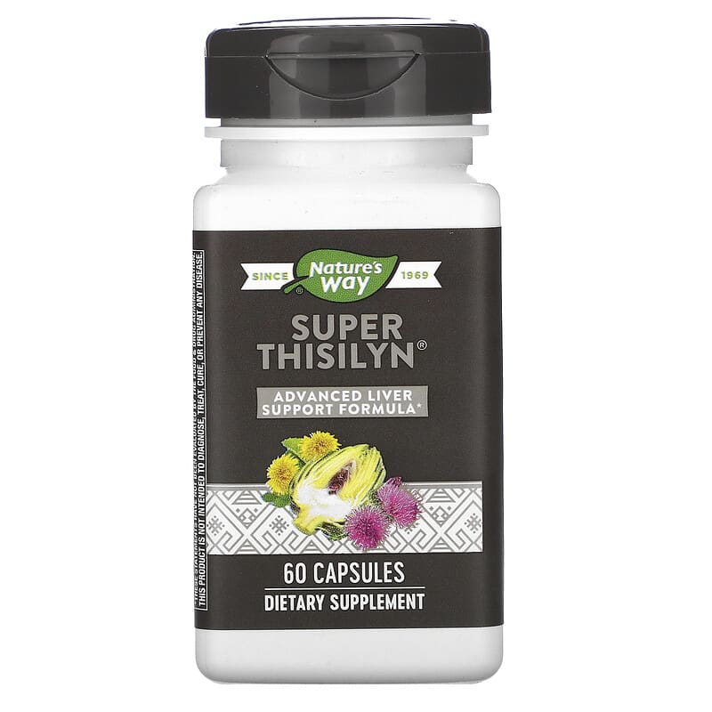 Nature's Way Super Thisilyn Advanced Liver Support Formula 60 Capsules 3 Nature's Way Super Thisilyn Advanced Liver Support Formula 60 Capsules 033674154052