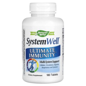 Nature's Way System Well Ultimate Immunity 180 Tablets 033674150498