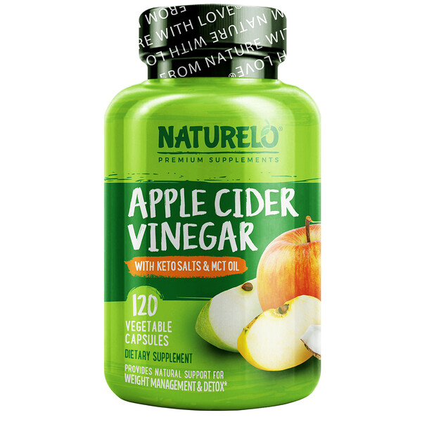 Mua NATURELO Apple Cider Vinegar with Keto Salts & MCT Oil 120 viên giảm giá rẻ Hà nội TPHCM
