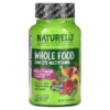 NATURELO Whole Food Complete Multivitamin + Beauty Blend 60 Vegetarian Capsules 628110628688