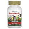 NaturesPlus Animal Parade Gold Children's Chewable Multivitamin Supplement Cherry 60 Animal-Shaped Tablets 097467299313
