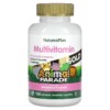 NaturesPlus Animal Parade Gold Children's Chewable Multivitamin Supplement Watermelon 120 Animal-Shaped Tablets 097467299382