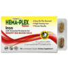 NaturesPlus Hema-Plex Iron with Essential Nutrients for Healthy Red Blood Cells 10 Slow Release Tablets 097467996625