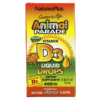 NaturesPlus Source of Life Animal Parade Vitamin D3 Liquid Drops Natural Orange 400 IU 0.34 fl oz (10 ml) 097467299412