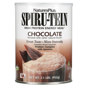 NaturesPlus Spiru-Tein High Protein Energy Meal Chocolate 2.1 lbs. (952 g) 097467045712