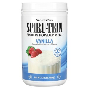 NaturesPlus Spiru-Tein High Protein Energy Meal Vanilla 2.12 lbs (960 g) 097467045811