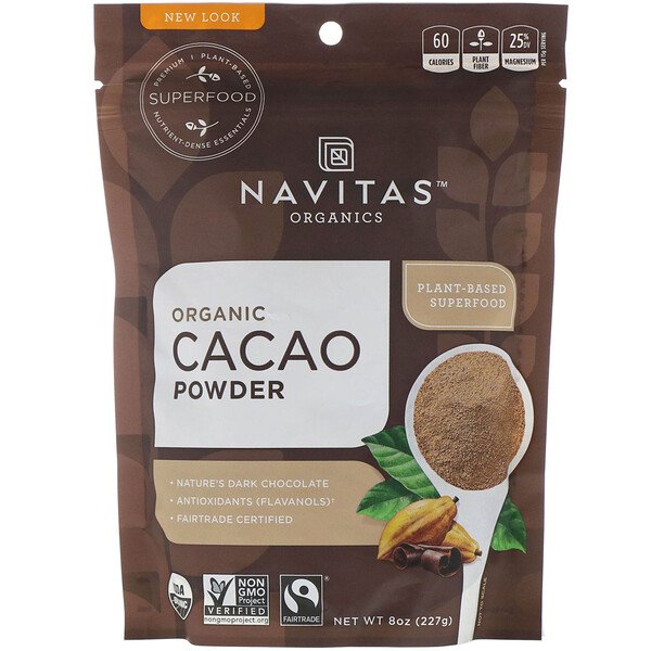 Mua Navitas Organics Organic Cacao Powder 8 oz 227 g giảm giá rẻ Hà nội TPHCM