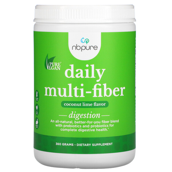 NB Pure Daily Multi-Fiber Coconut Lime (360 g) 3 nb pure daily multi fiber coconut lime 360 g 105941