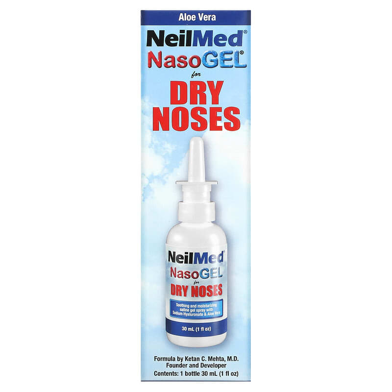 NeilMed NasoGel For Dry Noses 1 Bottle 1 oz (30ml) 6 neilmed nasogel for dry noses 1 bottle 1 fl oz 30 ml 70408