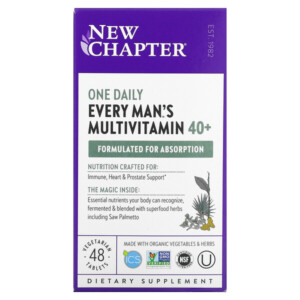 Mua New Chapter 40+ Every Man's One Daily Multivitamin 48 viên giảm giá rẻ Hà nội TPHCM