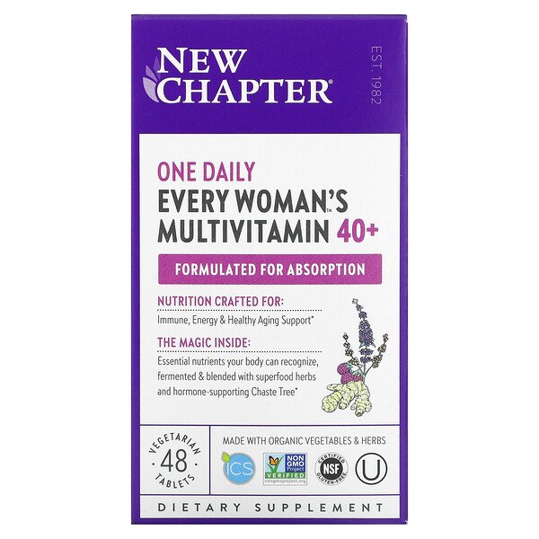 Mua New Chapter 40+ Every Woman's One Daily Multivitamin 48 viên giảm giá rẻ Hà nội TPHCM