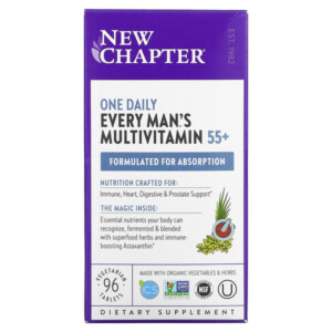 Mua New Chapter 55+ Every Man's One Daily Multivitamin 96 viên giảm giá rẻ Hà nội TPHCM