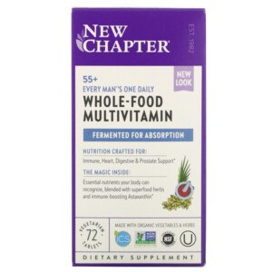 Mua New Chapter 55+ Every Man's One Daily Whole-Food Multivitamin 72 viên giảm giá rẻ Hà nội TPHCM
