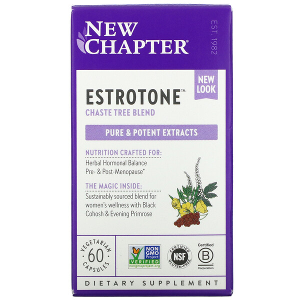 New Chapter Estrotone 60 viên 3 new chapter estrotone 60 vegetarian capsules 73680
