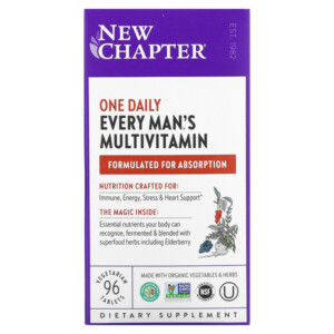 Mua New Chapter Every Man's One Daily Multivitamin 96 viên giảm giá rẻ Hà nội TPHCM