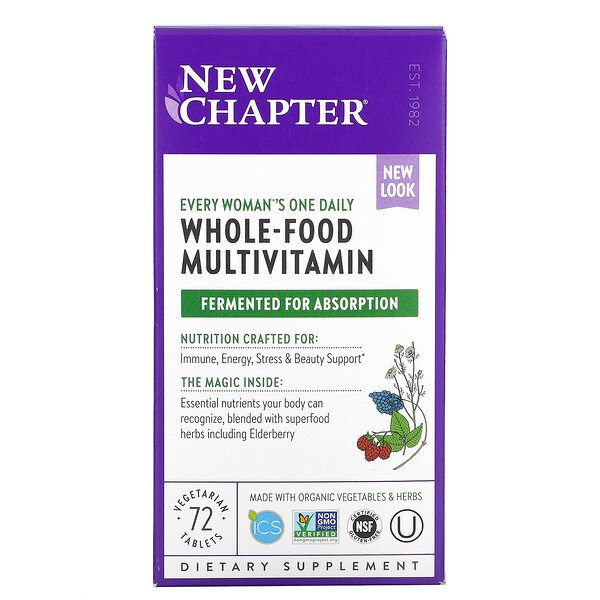 Mua New Chapter Every Woman's One Daily Whole-Food Multivitamin 72 viên giảm giá rẻ Hà nội TPHCM