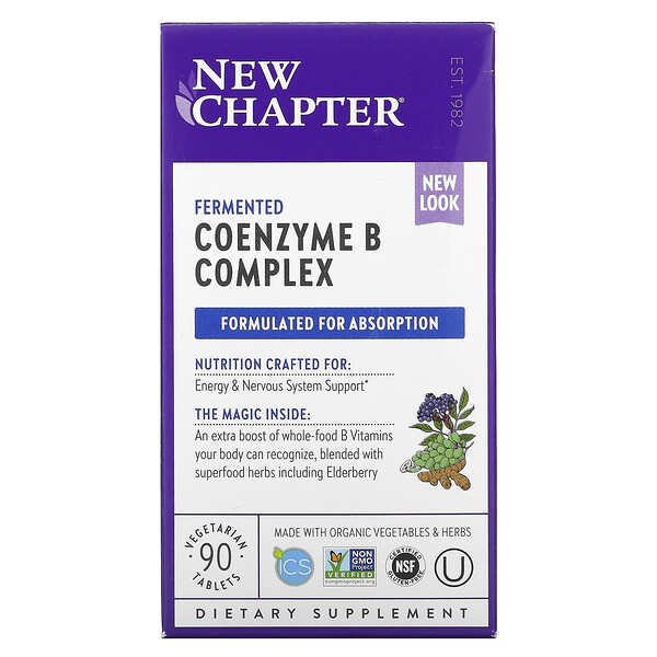 New Chapter Fermented Coenzyme B Complex 90 Vegetarian Tablets 2 Mua New Chapter Fermented Coenzyme B Complex 90 viên giảm giá rẻ Hà nội TPHCM