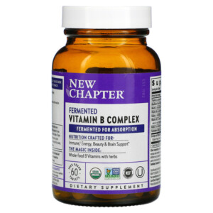 Mua New Chapter Fermented Vitamin B Complex 60 Vegan viên giảm giá rẻ Hà nội TPHCM