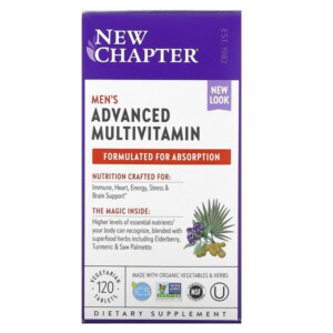 Mua New Chapter Men's Advanced Multivitamin 120 viên giảm giá rẻ Hà nội TPHCM