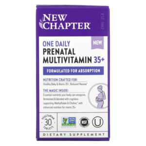 Mua New Chapter One Daily Prenatal Multivitamin 35+ 30 Vegetarian viên giảm giá rẻ Hà nội TPHCM
