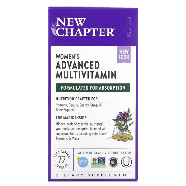 Mua New Chapter Women's Advanced Multivitamin 72 viên giảm giá rẻ Hà nội TPHCM