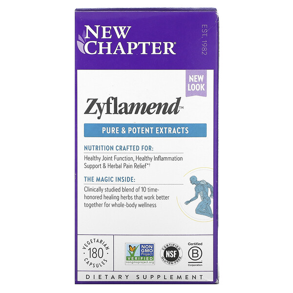 New Chapter Zyflamend 180 viên 3 new chapter zyflamend 180 vegetarian capsules 65152