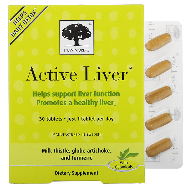 New Nordic Active Liver 30 viên 3 new nordic active liver 30 tablets 72566