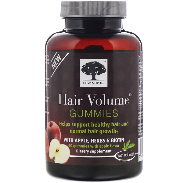 New Nordic US Inc Hair Volume Gummies with Apple Herbs & Biotin 60 Gummies 1 Mua New Nordic Hair Volume Gummies with Apple Herbs & Biotin Apple Flavor 60 Gummies giảm giá rẻ Hà nội TPHCM