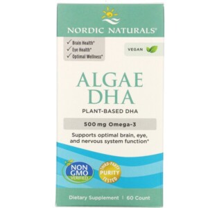 Mua Nordic Naturals Algae DHA 60 Soft Gels giảm giá rẻ Hà nội TPHCM