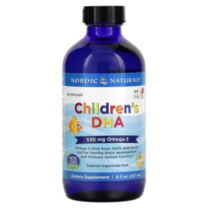 Nordic Naturals Children's DHA Ages 1-6 Strawberry 530 mg 8 fl oz (237 ml) 768990027239