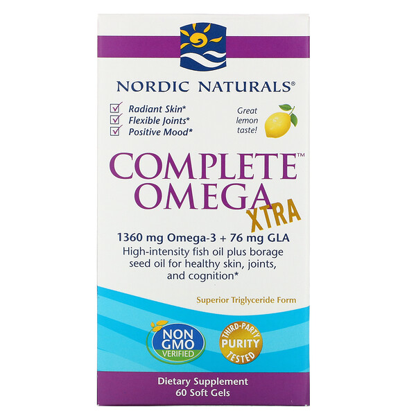 Nordic Naturals Complete Omega Xtra Lemon 1360 mg 60 Soft Gels 1 Mua Nordic Naturals Complete Omega Xtra Lemon 1