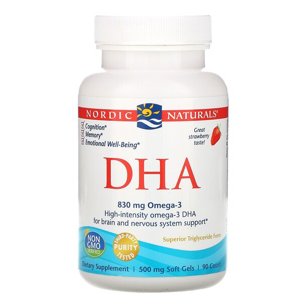 Nordic Naturals DHA Strawberry 90 Soft Gels 2 Mua Nordic Naturals DHA Strawberry 500 mg 90 Soft Gels giảm giá rẻ Hà nội TPHCM