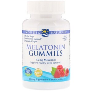 Mua Nordic Naturals Melatonin Gummies Raspberry 1.5 mg 60 Gummies giảm giá rẻ Hà nội TPHCM