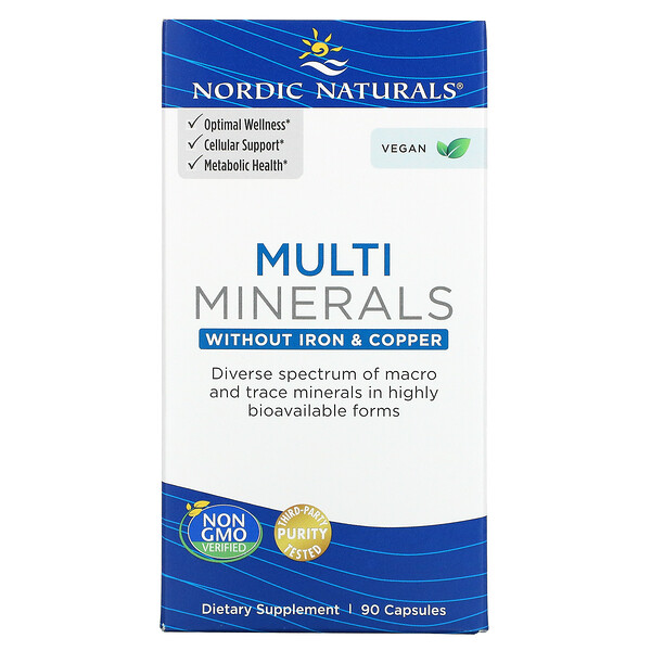Nordic Naturals Multi Minerals Without Iron & Copper 90 Capsules 2 Mua Nordic Naturals Multi Minerals Without Iron & Copper 90 viên giảm giá rẻ Hà nội TPHCM