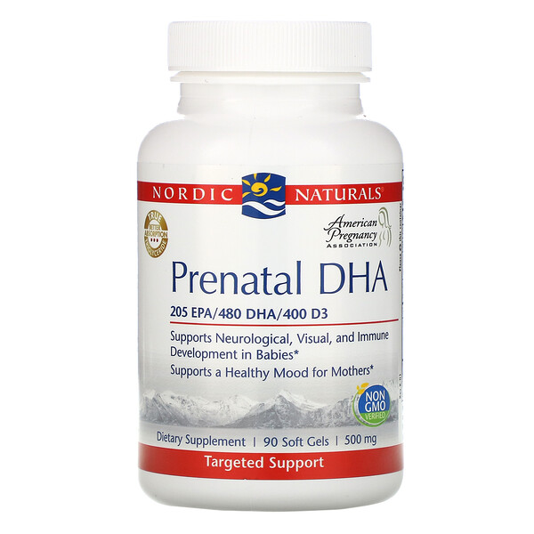 Mua Nordic Naturals Prenatal DHA 240 mg 90 Softgels giảm giá rẻ Hà nội TPHCM