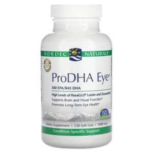 Nordic Naturals ProDHA Eye 1.000 mg 120 Softgels 768990500978