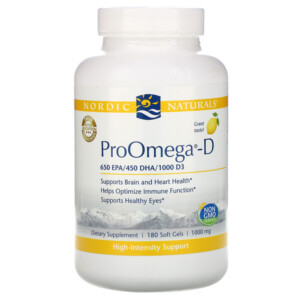 Mua Nordic Naturals ProOmega-D Lemon 180 Soft gels giảm giá rẻ Hà nội TPHCM