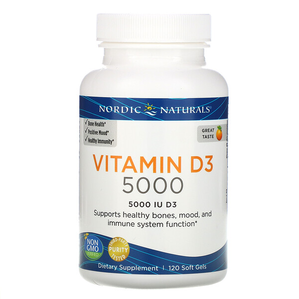 Mua Nordic Naturals Vitamin D3 5000 Orange 5